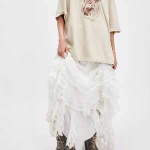 Free People Forever Young Half Slip Skirt